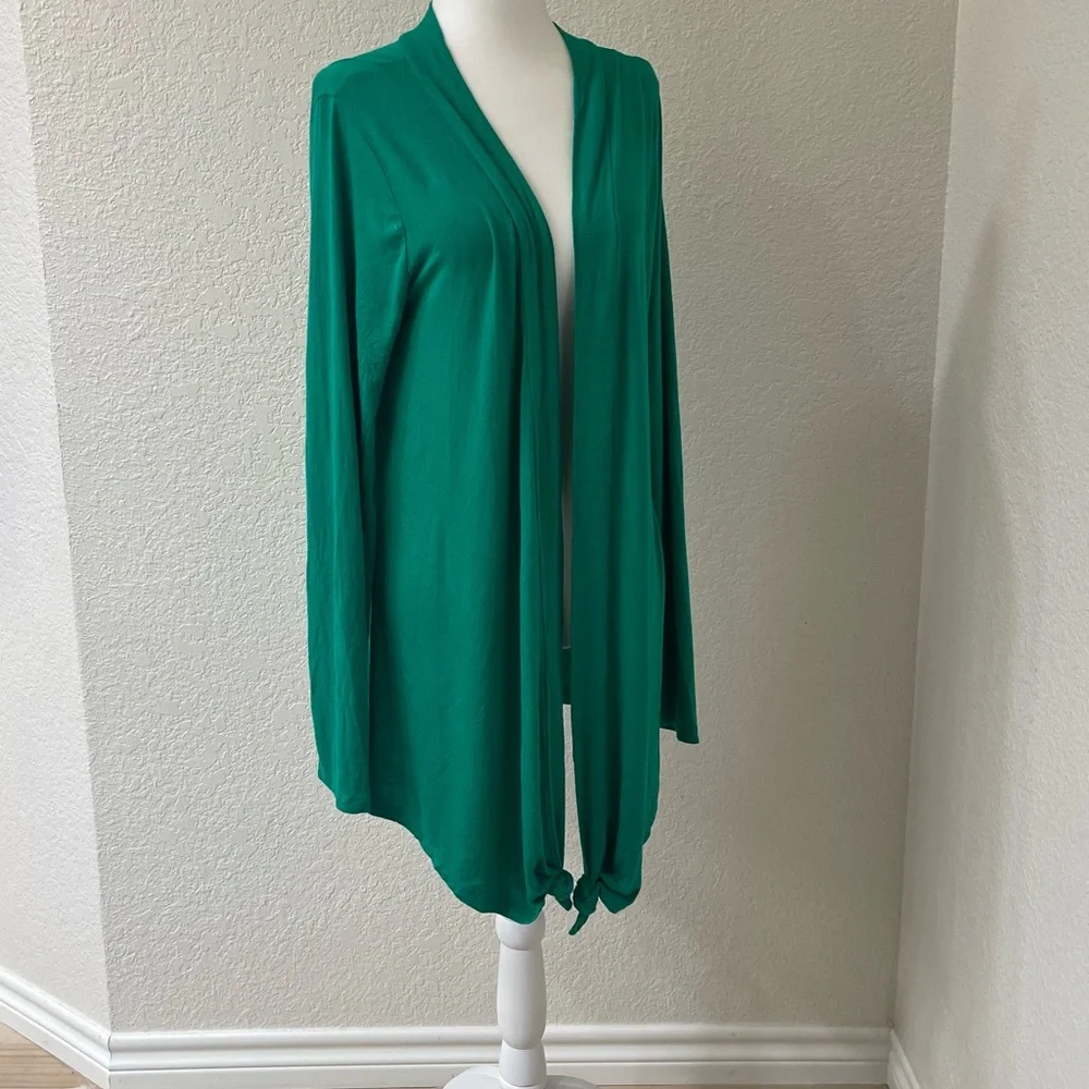 Zenana Outfitters Green Cardigan - Picture 4 of 5